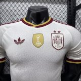 2026 World Cup Spain Away Player Version Soccer Jersey (With 2 Star)*两颗星