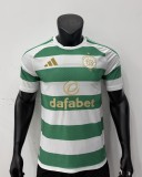 26-27 Celtic Home Player Version Soccer Jersey