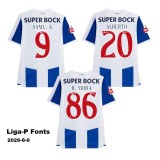 26-27 FC Porto Home Player Version Soccer Jersey