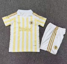 26-27 Fenerbahce Away Kids Soccer Jersey