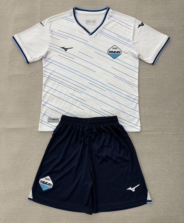 26-27 Lazio Away Kids Soccer Jersey