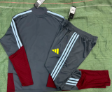26-27  Aston Villa High Quality Half Pull Tracksuit