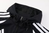2026 AD Black Hoodie Jacket Tracksuit