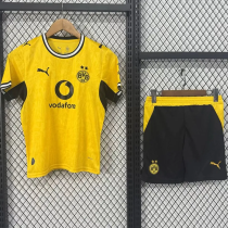 26-27 Dortmund Home Kids Soccer Jersey