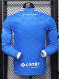 26-27 Cruz Azul Home Long Sleeve Player Version Soccer Jersey*长袖球员