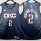 26-27 OKC Top Quality Hot Pressing NBA Jersey