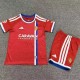 26-27 Zaragoza Away Kids Soccer Jersey