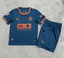 26-27 Valencia Away Kids Soccer Jersey