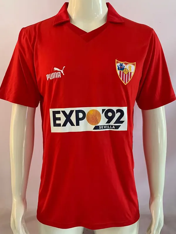 1987-1990 Sevilla Away Retro Soccer Jersey