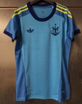 26-27 Flamengo Blue GoalKeeper Women Fans Soccer Jersey (女) 26-27 Flamengo Blue GoalKeeper Women Fans Soccer Jersey (女)