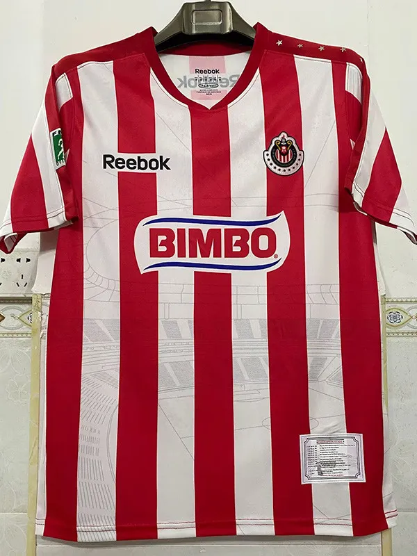 2010-2011 Chivas Home Retro Soccer Jersey
