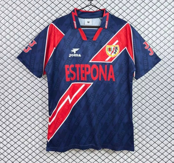 1995-1996 Rayo Vallecano Away Retro Soccer Jersey