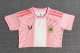 26-27 Argentina Pink Messi Farewell Match Women Cheerleading Short-sleeved (女)