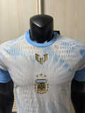 26-27 Argentina White blue Special Edition Player Version Training shirts