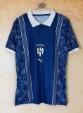 26-27 Al-Hilal Blue Polo Short Sleeve