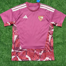 26-27 Sevilla Pink Goalkeeper Fans Soccer Jersey