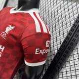 27-28 LIV Home Player Version Soccer Jersey