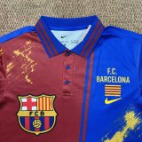 26-27 BAR Red Blue Polo Short Sleeve