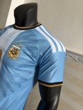 26-27 Argentina Messi Farewell Match Signature Version Player Version Soccer Jersey