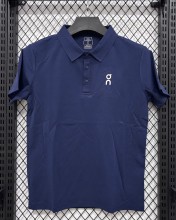 2026 ON Deep Blue High Quality Polo Short Sleeve
