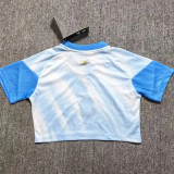 2026 Argentina White Blue Special Edition Women Cheerleading Short-sleeved (女)