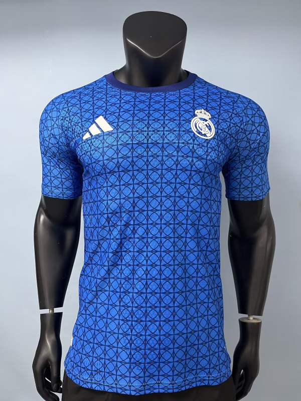26-27 RMA Blue Special Edition Player Version Soccer Jersey
