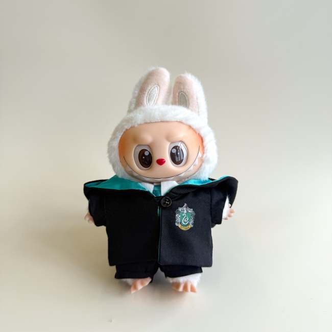 Labubu Green Wizard Outfit - HP Inspired