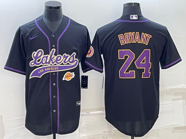 2024 MLB Los Angeles Lakers New Pattern Jersey
