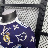 25-26 RMA Purple Blue Special Edition Player Version Training Shirts *L