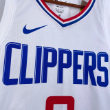 22-23 Clippers WESTBROOK #0 White Top Quality Hot Pressing NBA Jersey