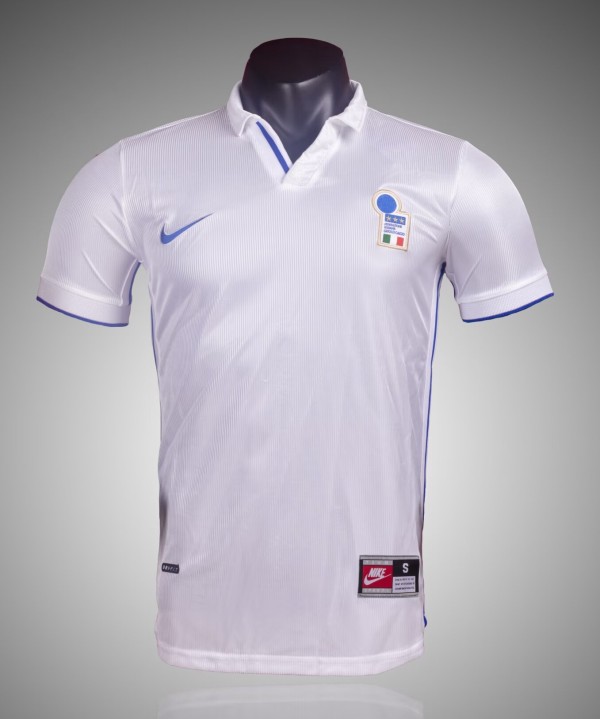 1998 Italy Away Retro Soccer Jersey