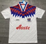 1995-1996 Lyon Home Retro Soccer Jersey