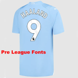23-24 Man City Home 1:1 Fans Soccer Jersey