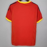 2002 Spain Home Retro Soccer Jersey