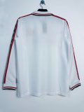 1998 Man Utd Commemorative Edition Long sleeves Retro Soccer Jersey