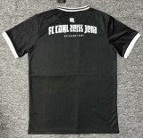 25-26 Carl Zeiss Jena Black Special Edition Fans Soccer Jersey