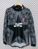 1994-1995 ARS Black Goalkeeper Long Sleeve Retro Soccer Jersey