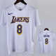 2023 LAKERS BRYANT #8 White Quick drying T-shirt