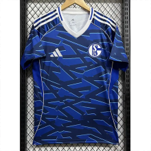 25-26 Schalke 04 Home Fans Soccer Jersey