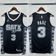 24-25 SA Spurs  Top Quality Hot Pressing NBA Jersey