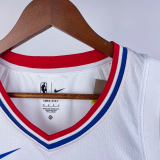 22-23 Clippers LEONARO #2 White Top Quality Hot Pressing NBA Jersey