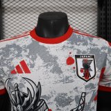 25-26 Japan Grey White Special Edition Player Version Soccer Jersey