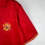 1988-1991 Spain Home Retro Soccer Jersey