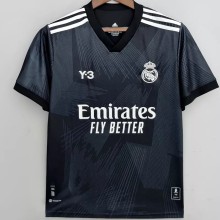 22-23 RMA Fourth Y-3 Black Fans Soccer Jersey