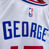 22-23 Clippers GEORGE #13 White Top Quality Hot Pressing NBA Jersey