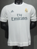 2015-2016 RMA Home Player Version Retro Soccer Jersey