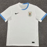 24-25 Uruguay Away Fans Soccer Jersey