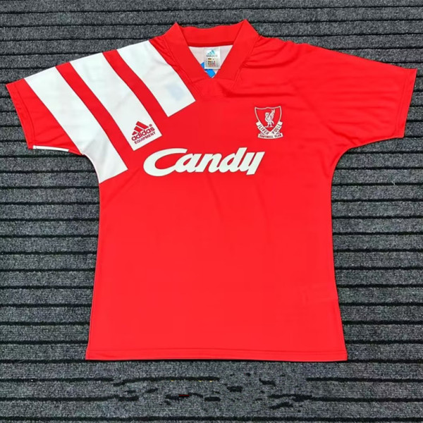 1992-1993 LIV Centenary Home Retro Soccer Jersey