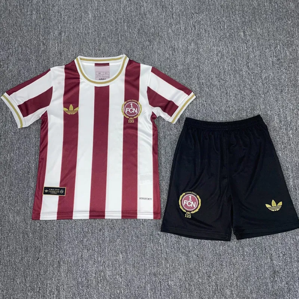 25-26 Nurnberg 125th Anniversary Edition Kids Soccer Jersey