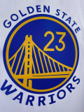 22-23 WARRIORS GREEN #23 White Top Quality Hot Pressing NBA Jersey